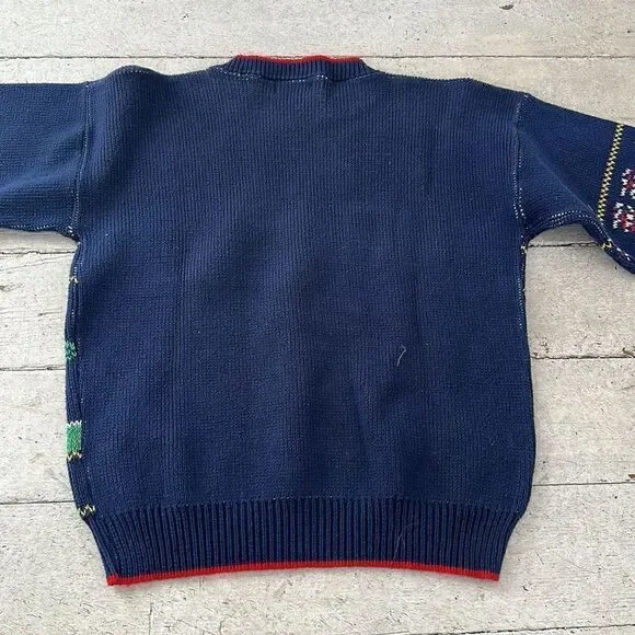 Vintage America Forever 80s Novelty Knit Sweater - Picture 6 of 6